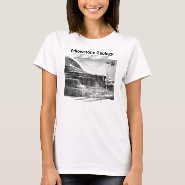 Yellowstone Geology Pioneers II - Hot Springs T-Shirt (Front)