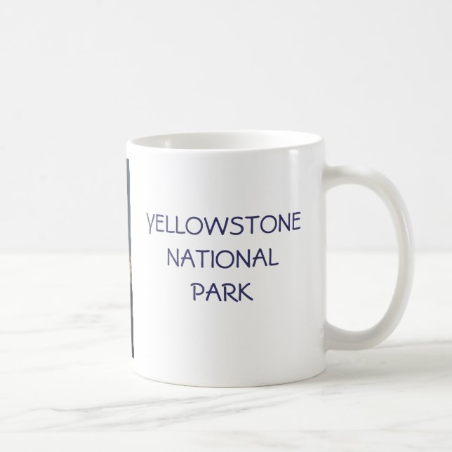 Yellowstone Geyser Coffee Mug (Right)