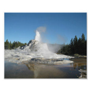 Yellowstone Geyser Photo Print