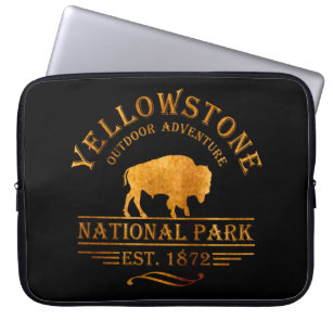yellowstone golden yellow colour laptop sleeve