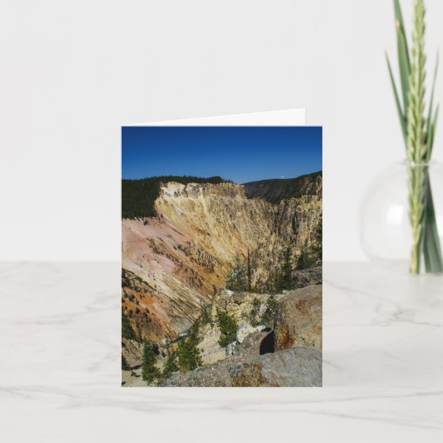 Yellowstone Grand Canyon Greeting Card (Front)