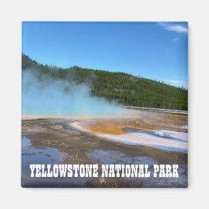 Yellowstone Grand Prismatic Spring  Magnet