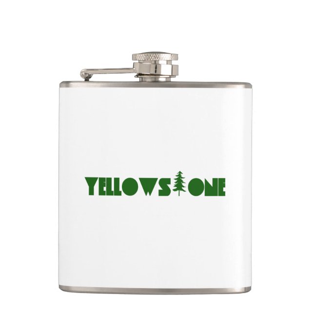 Yellowstone Hip Flask (Front)