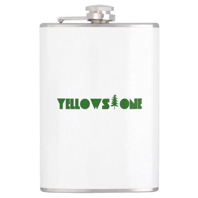 Yellowstone Hip Flask (Front)