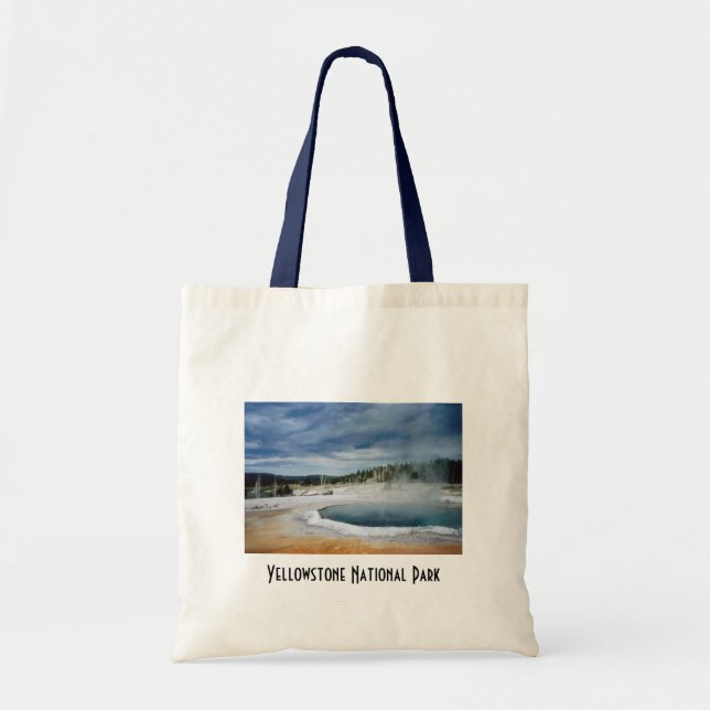 Yellowstone Hot Springs Tote Bag (Front)