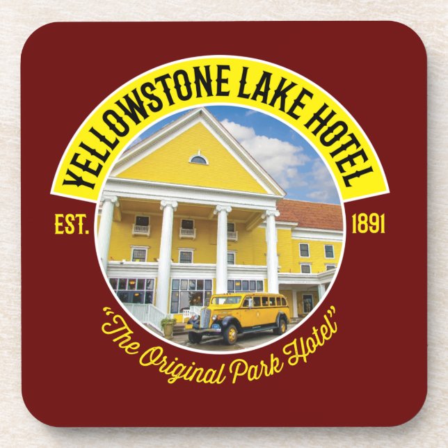 Yellowstone Hotel Coaster (Front)