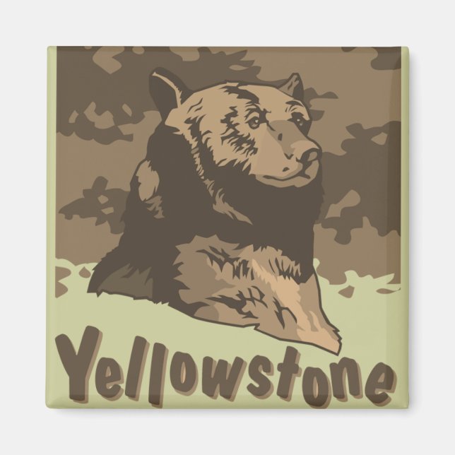 Yellowstone Magnet (Front)