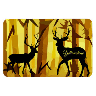 Yellowstone Magnet-Deer Magnet