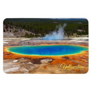 Yellowstone Magnet-Prismatic Hot Spring Magnet