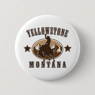 Yellowstone-Montana 6 Cm Round Badge