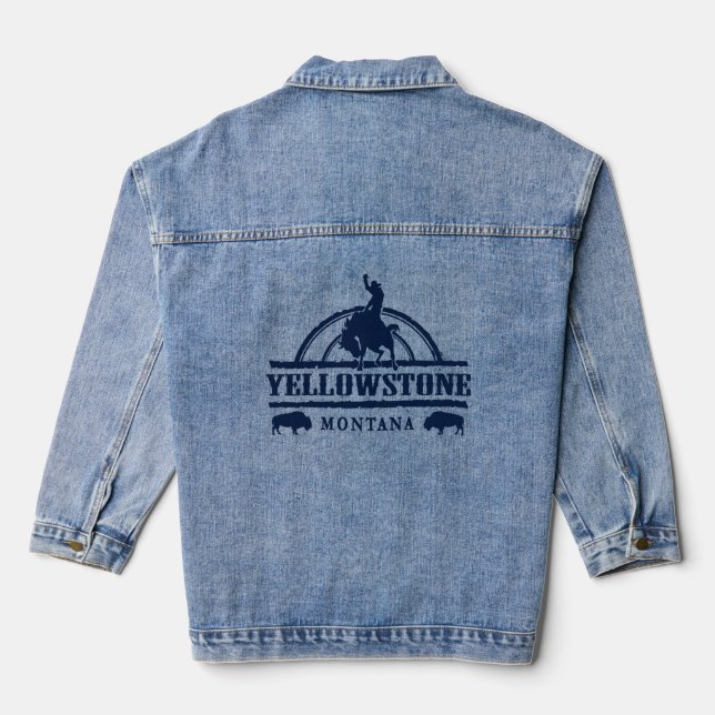 Yellowstone Montana Denim Jacket (Back)