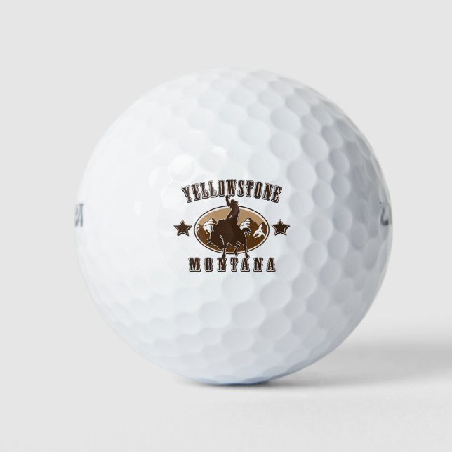 Yellowstone-Montana Golf Balls (Front)