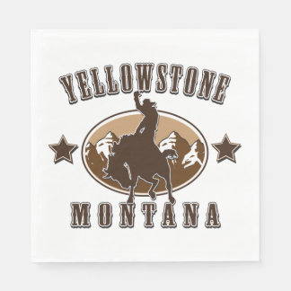Yellowstone Montana Napkin