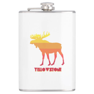 Yellowstone Moose Hip Flask