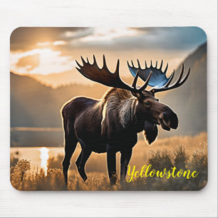 Yellowstone Moose Mouse Pad