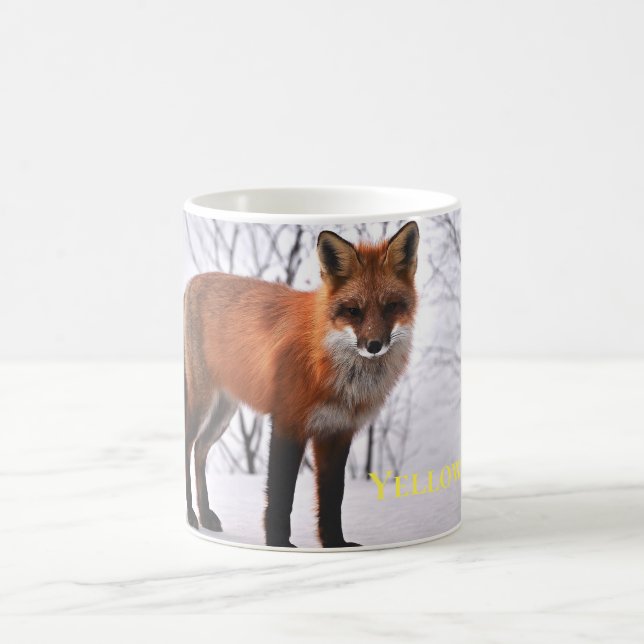 Yellowstone Mug-Red Fox Coffee Mug (Center)