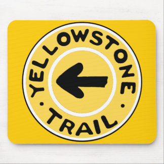 Yellowstone National Auto Trail Mouse Mat
