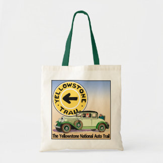 Yellowstone National Auto Trail Tote Bag
