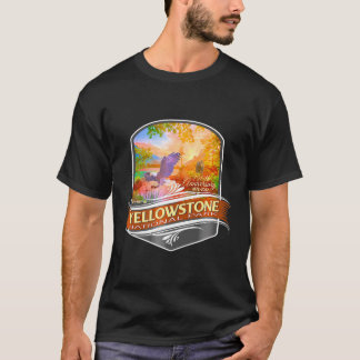 Yellowstone National Park 150Th Anniversary Commem T-Shirt