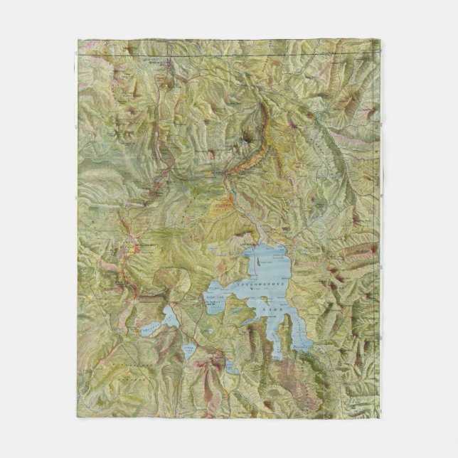 Yellowstone National Park 2 2 Fleece Blanket (Front)