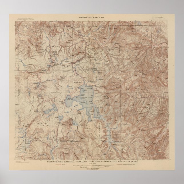 Yellowstone National Park 2 Poster (Front)