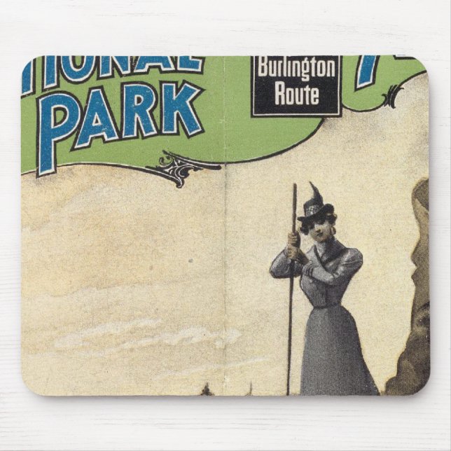 Yellowstone National Park 3 Mouse Mat (Front)