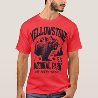 Yellowstone National Park A Timeless Wilderness Ha T-Shirt