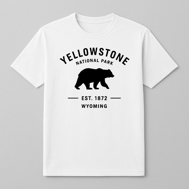 Yellowstone National Park Bear T-Shirt (Creator Uploaded)