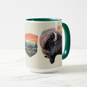 Yellowstone National Park Buffalo Bison Mug