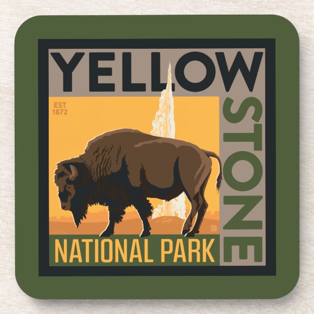 Yellowstone National Park | Buffalo Coaster (Front)