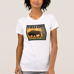 Yellowstone National Park   Buffalo T-Shirt