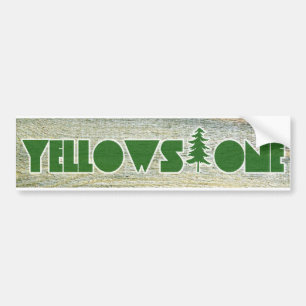 Yellowstone National Park Bumper Sticker