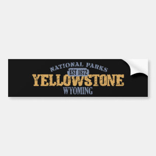 Yellowstone National Park Bumper Sticker