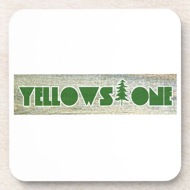 Yellowstone National Park Coaster (Front)