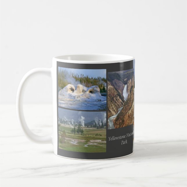 Yellowstone National Park Coffee Mug (Left)