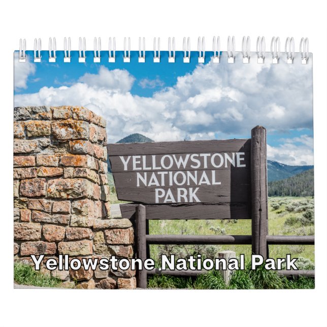 Yellowstone National Park Collection Wall Calendar (Cover)