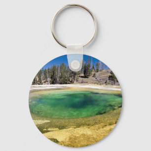 Yellowstone National Park Customisable Gifts Key Ring
