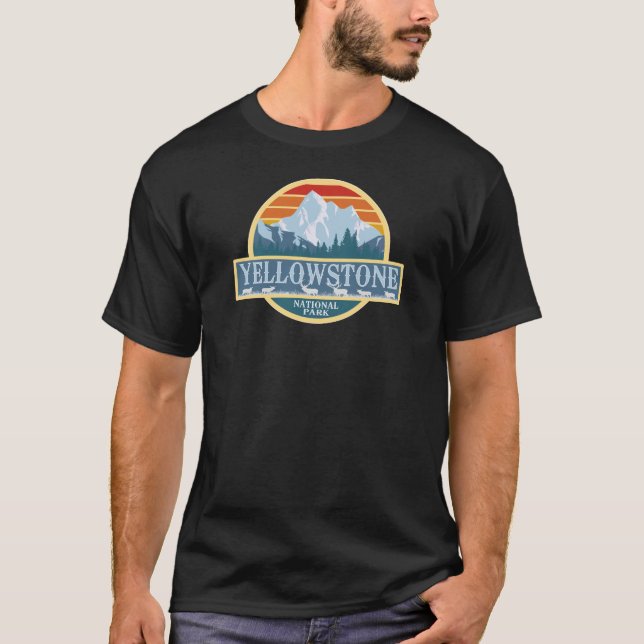 Yellowstone National Park Elk T-Shirt (Front)