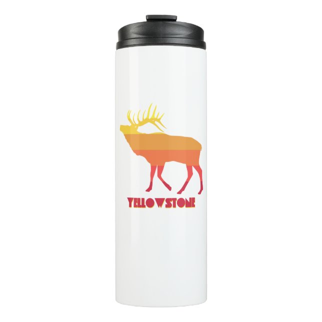 Yellowstone National Park Elk Thermal Tumbler (Front)
