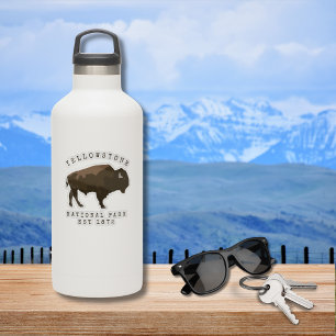 Yellowstone National Park Established Dated Bison