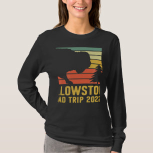 Yellowstone National Park Family Road Trip 2022 Ma T-Shirt