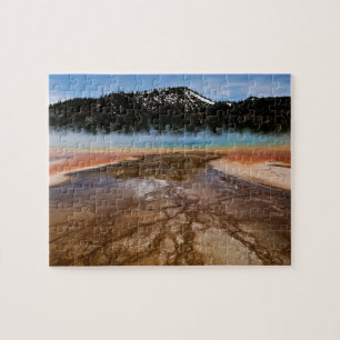 YELLOWSTONE NATIONAL PARK, GRAND PRISMATIC JIGSAW PUZZLE