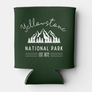 Yellowstone National Park Hiking Camping Can Cooler