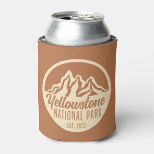 Yellowstone National Park Hiking Camping Can Cooler