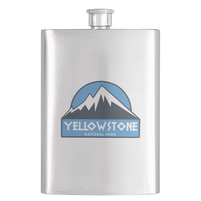 Yellowstone National Park Hip Flask (Front)