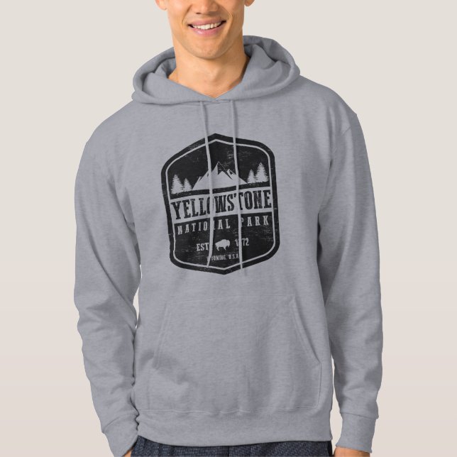 Yellowstone National Park Hoodie (Front)