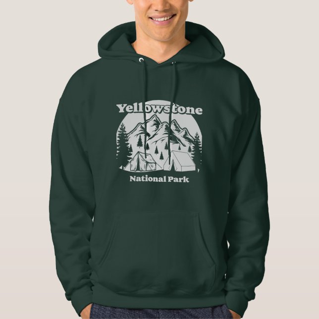 Yellowstone National Park Hoodie (Front)
