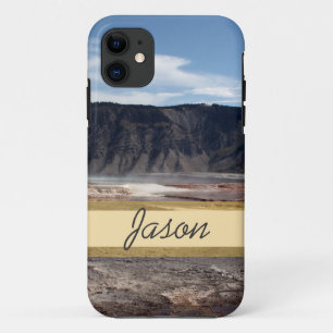 Yellowstone National Park hot spring land iPhone 11 Case