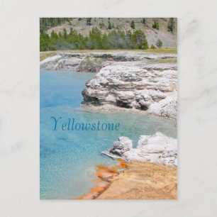 Yellowstone National Park Hotsprings Postcard