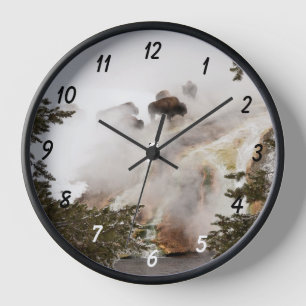 Yellowstone National Park is Amazing!  Clock